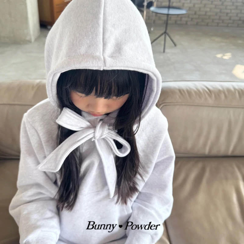 Bunny Powder - Korean Children Fashion - #Kfashion4kids - Ribbon Hoodie Sweatshirt - 5