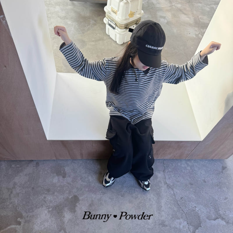 Bunny Powder - Korean Children Fashion - #Kfashion4kids - Light Cargo Pants - 9
