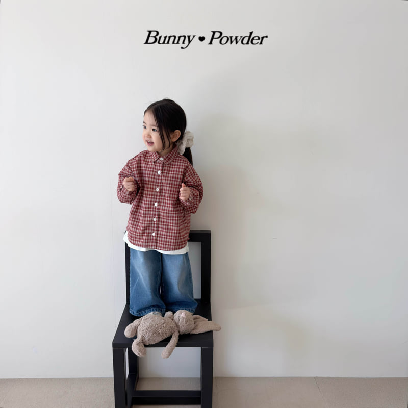 Bunny Powder - Korean Children Fashion - #Kfashion4kids - Martin Denim Pants - 11