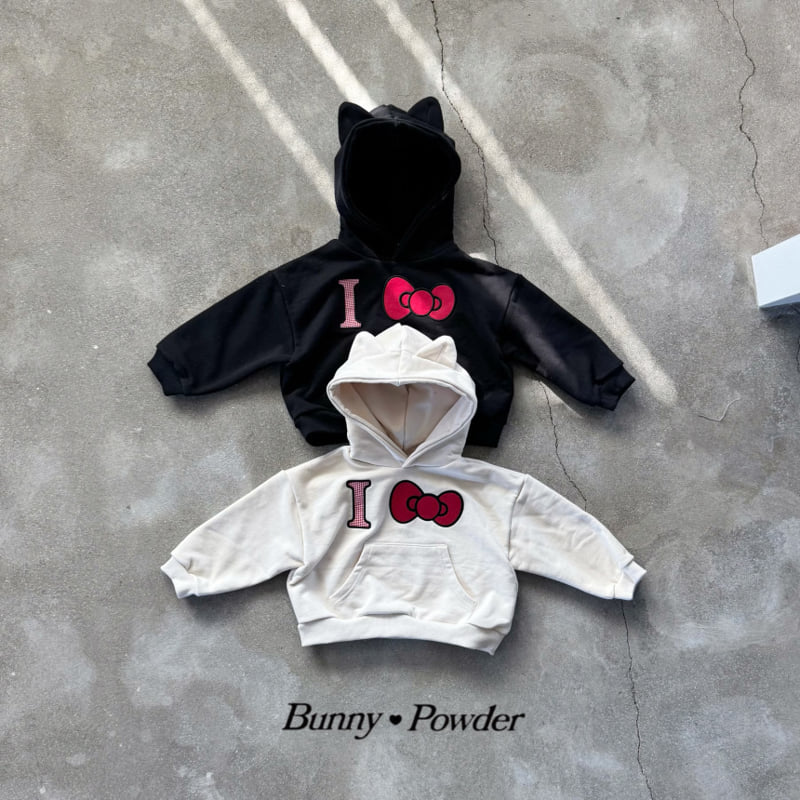 Bunny Powder - Korean Children Fashion - #childofig - Pointy-Ears Hoodie Sweatshirt