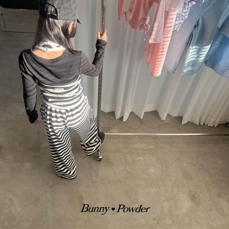 Bunny Powder - Korean Children Fashion - #childofig - Striped Halter Sleeveless Top - 3