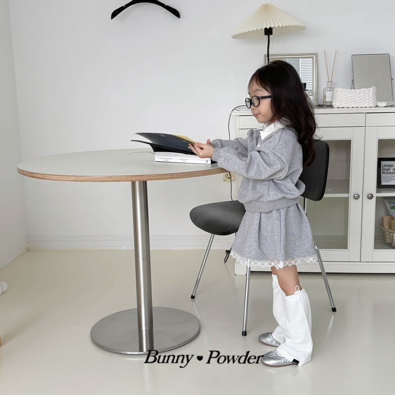 Bunny Powder - Korean Children Fashion - #childofig - Preppy Collar Sweatshirt - 10