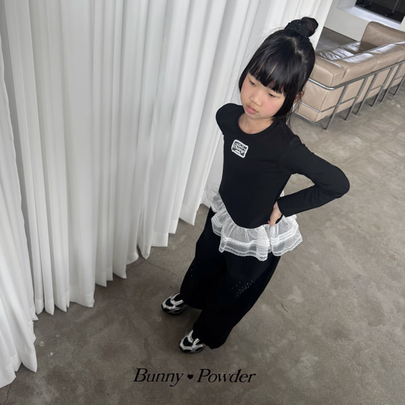 Bunny Powder - Korean Children Fashion - #stylishchildhood - Sheer Layered Tee - 4
