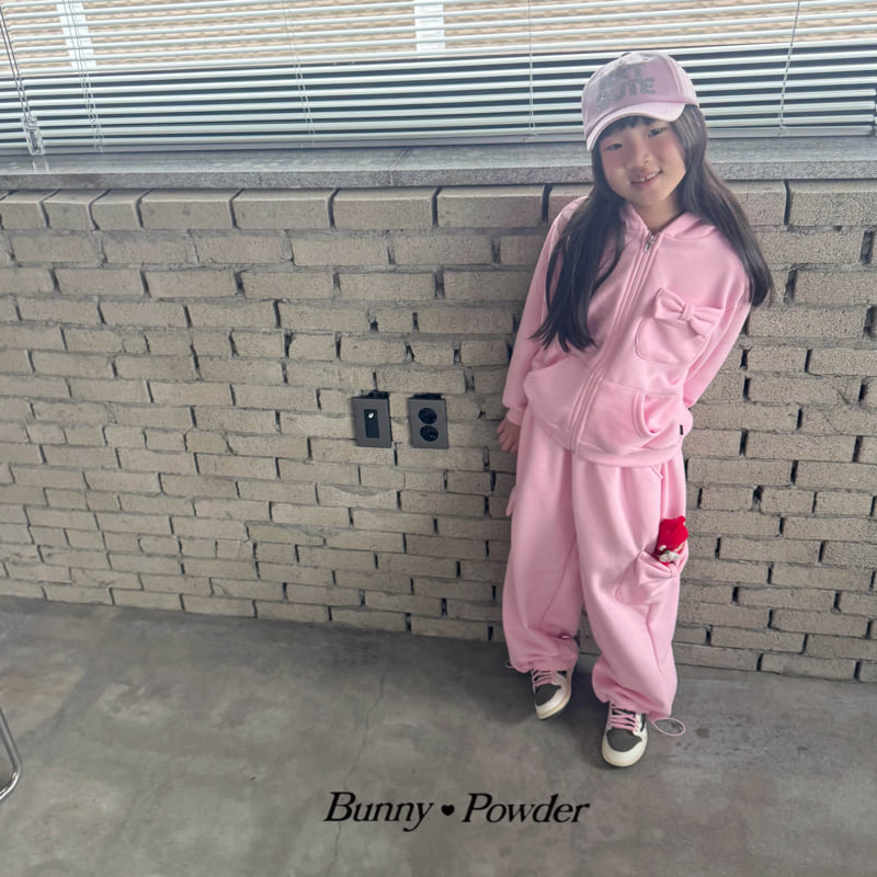 Bunny Powder - Korean Children Fashion - #prettylittlegirls - Ribbon Cargo Pants - 4