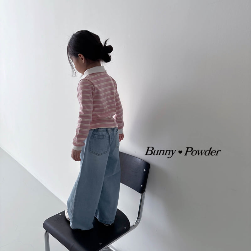 Bunny Powder - Korean Children Fashion - #childofig - Martin Denim Pants - 3