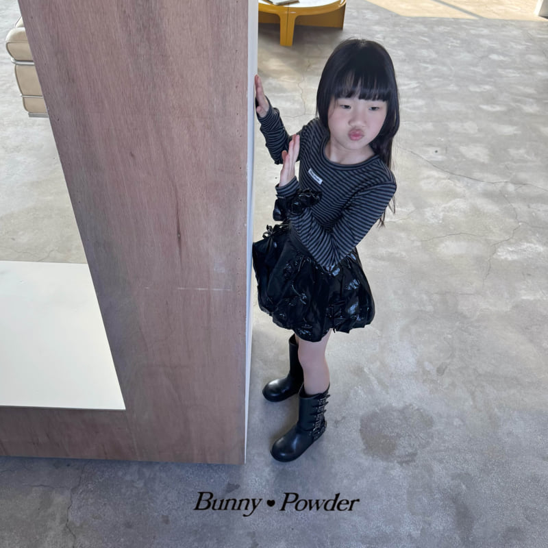 Bunny Powder - Korean Children Fashion - #childrensboutique - Glossy Scrunchie - 8