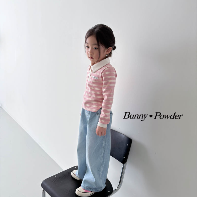Bunny Powder - Korean Children Fashion - #childofig - Martin Denim Pants - 4