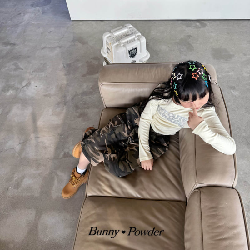Bunny Powder - Korean Children Fashion - #designkidswear - Look-At-Me Bermuda Pants (Camo) - 11