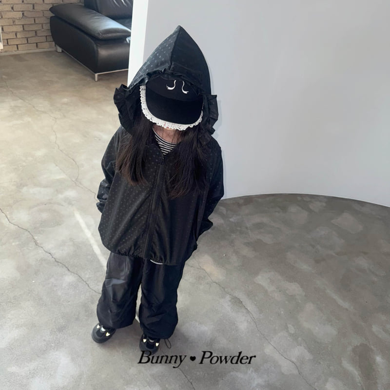 Bunny Powder - Korean Children Fashion - #designkidswear - Frill Hood Jumper - 7
