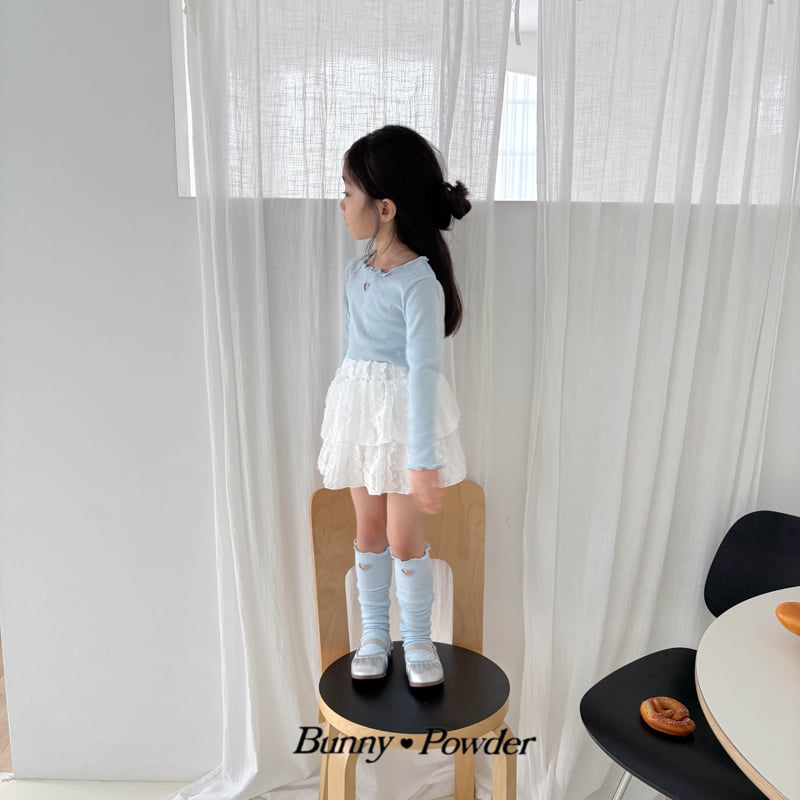 Bunny Powder - Korean Children Fashion - #designkidswear - Heart Knee Socks - 11