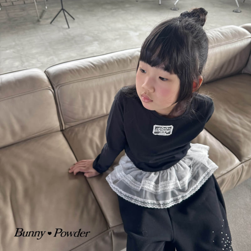 Bunny Powder - Korean Children Fashion - #designkidswear - Sheer Layered Tee - 6