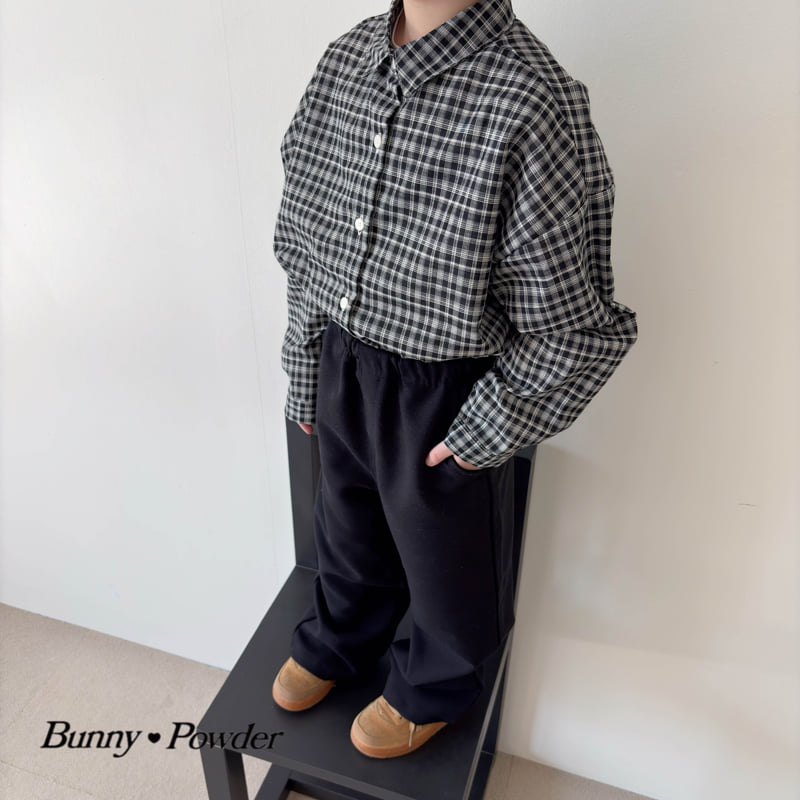 Bunny Powder - Korean Children Fashion - #childrensboutique - Geek Check Shirt - 4