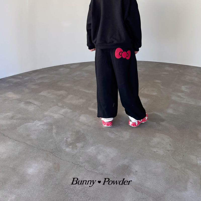 Bunny Powder - Korean Children Fashion - #designkidswear - Ribbon Hip Pants - 12