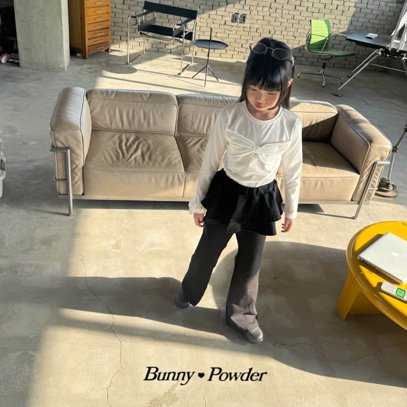 Bunny Powder - Korean Children Fashion - #discoveringself - Ribbon Polka Tee - 7