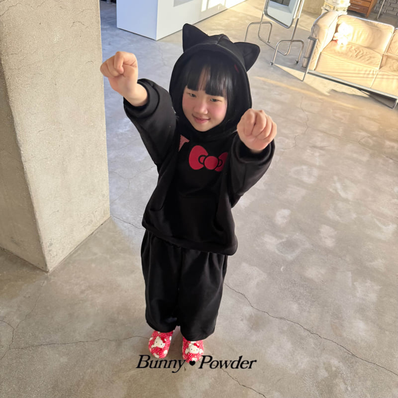 Bunny Powder - Korean Children Fashion - #discoveringself - Pointy-Ears Hoodie Sweatshirt - 5