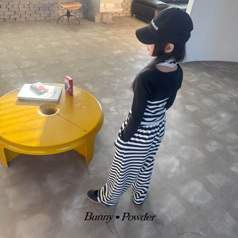 Bunny Powder - Korean Children Fashion - #discoveringself - Striped Halter Sleeveless Top - 6