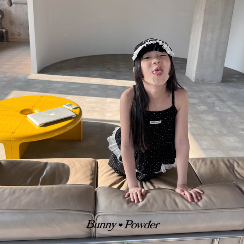 Bunny Powder - Korean Children Fashion - #discoveringself - Dot Layered Sleeveless Top - 5