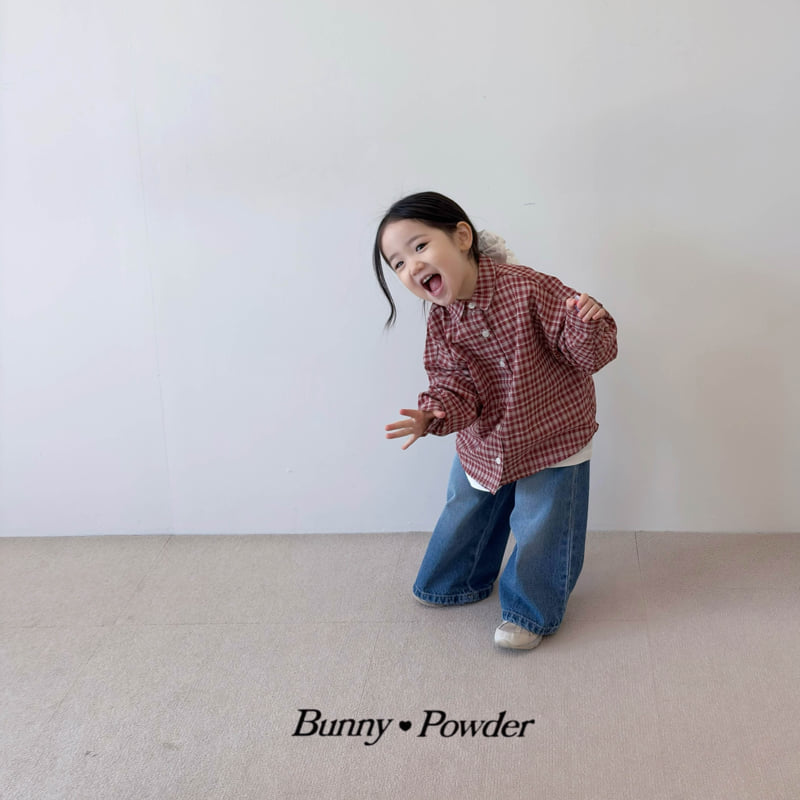 Bunny Powder - Korean Children Fashion - #discoveringself - Martin Denim Pants - 6