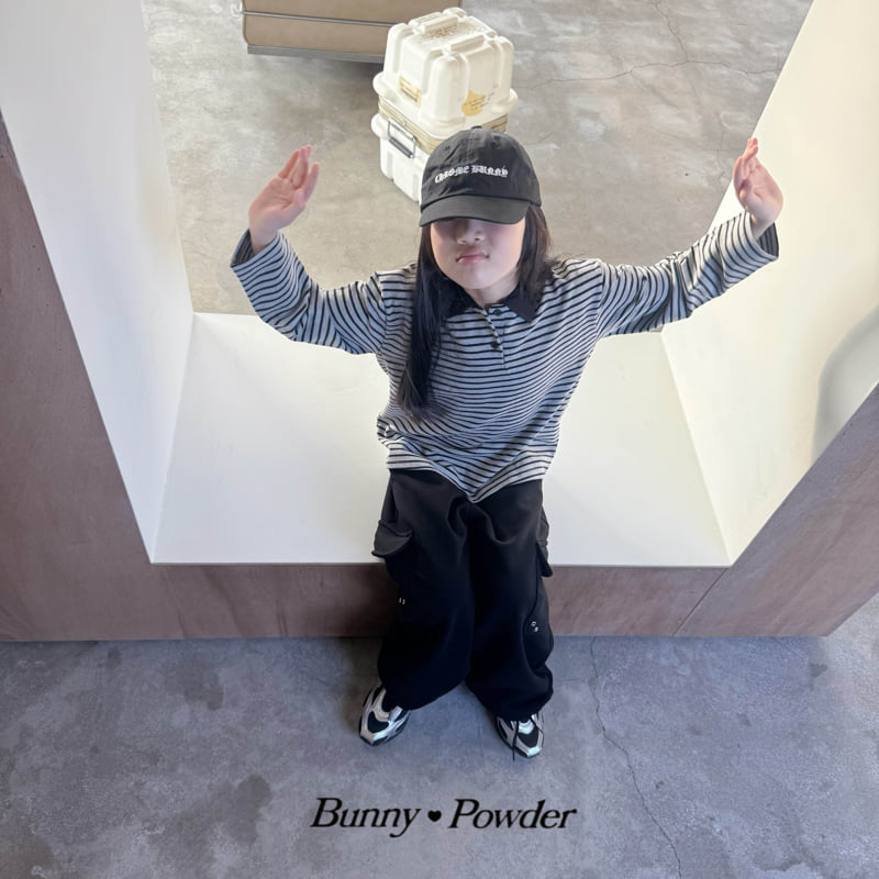 Bunny Powder - Korean Children Fashion - #discoveringself - Mark Collar Tee - 4
