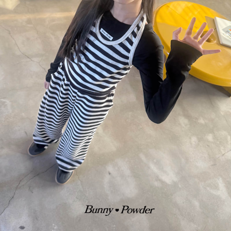Bunny Powder - Korean Children Fashion - #fashionkids - Striped Halter Sleeveless Top - 7