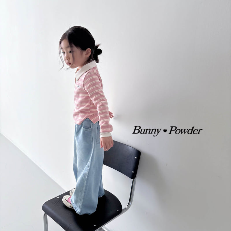 Bunny Powder - Korean Children Fashion - #fashionkids - High-Teen Collar Tee - 12