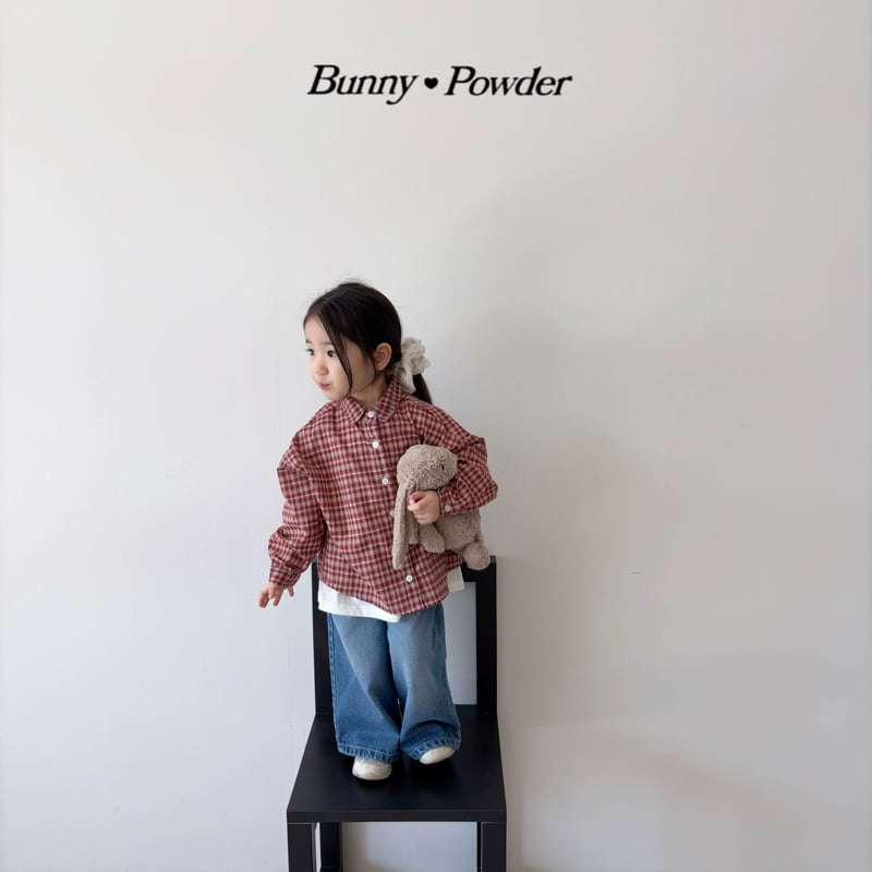 Bunny Powder - Korean Children Fashion - #fashionkids - Geek Check Shirt - 6