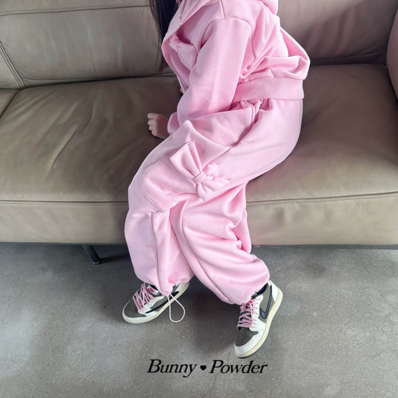 Bunny Powder - Korean Children Fashion - #fashionkids - Ribbon Cargo Pants - 9