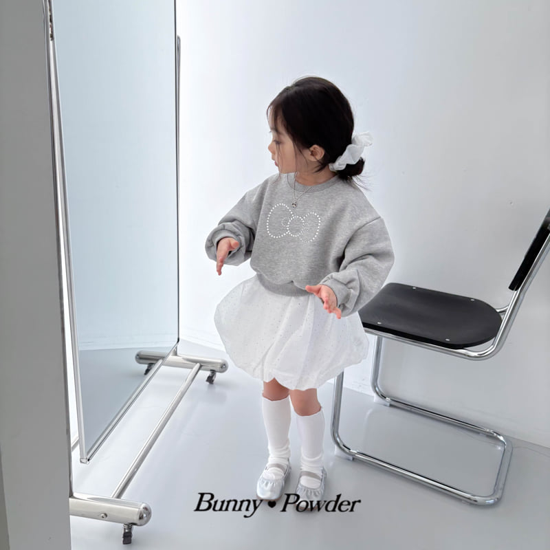Bunny Powder - Korean Children Fashion - #kidsshorts - Jewel Sweatshirt - 11