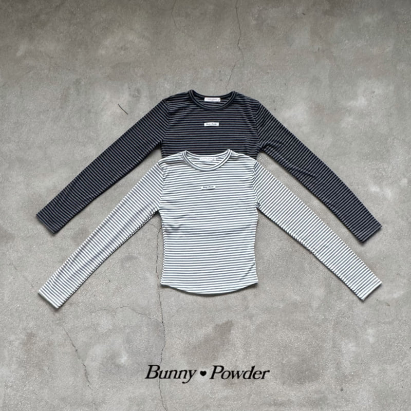Bunny Powder - Korean Children Fashion - #kidsshorts - Cookie Tee