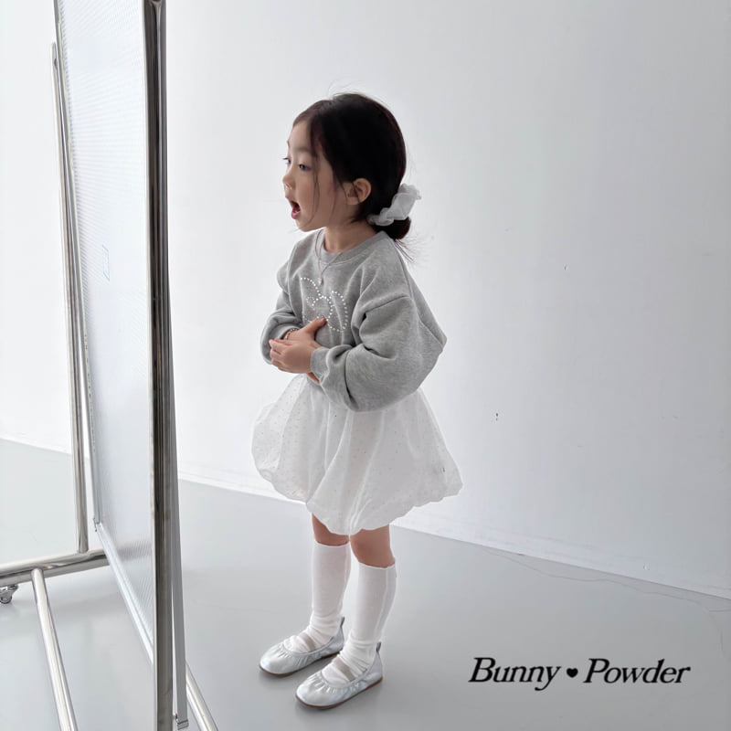 Bunny Powder - Korean Children Fashion - #kidsstore - Jewel Sweatshirt - 12