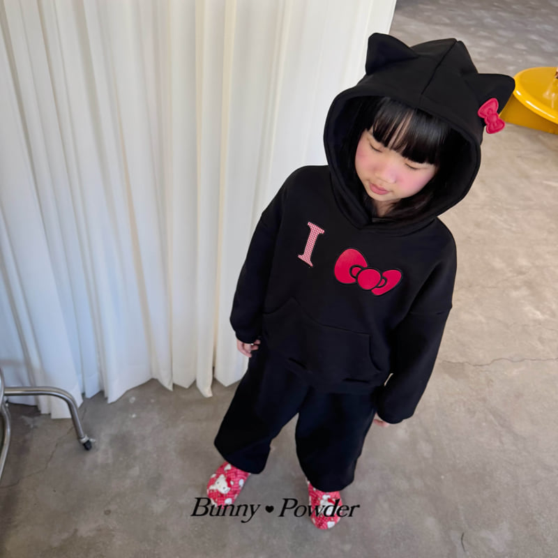 Bunny Powder - Korean Children Fashion - #kidsstore - Pointy-Ears Hoodie Sweatshirt - 8