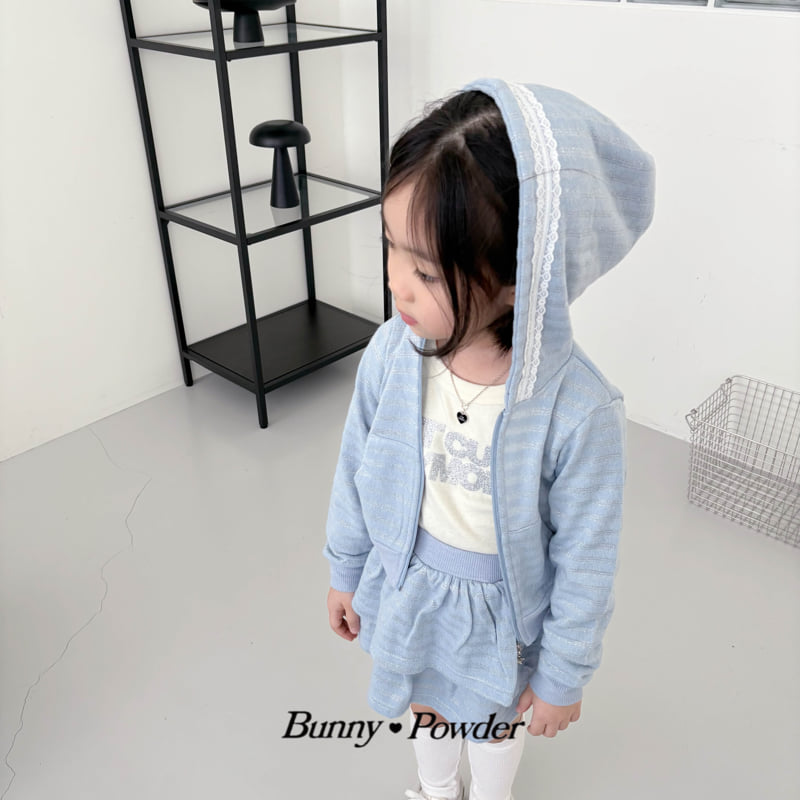 Bunny Powder - Korean Children Fashion - #kidsstore - Juicy Hood Zip-Up - 12
