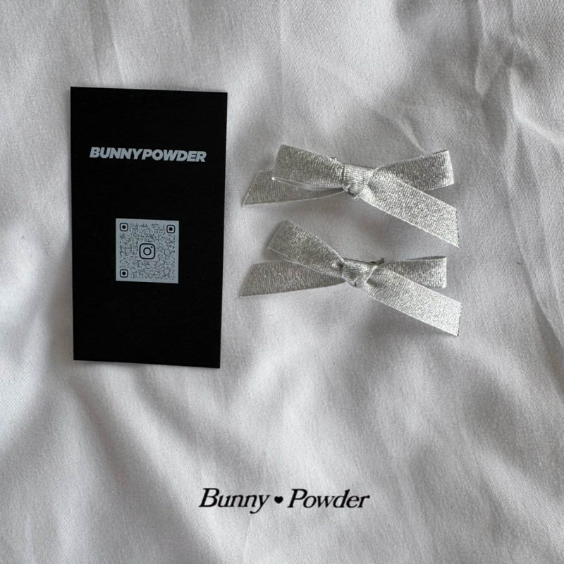 Bunny Powder - Korean Children Fashion - #kidsstore - Silver Core Hairpin - 5