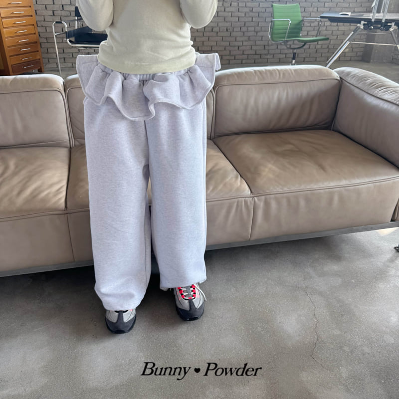 Bunny Powder - Korean Children Fashion - #kidsstore - King Wide Pants - 3
