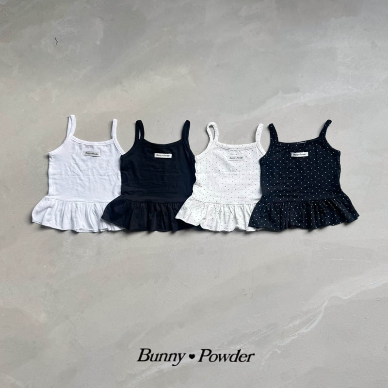 Bunny Powder - Korean Children Fashion - #kidsstore - Layered Sleeveless Top - 4