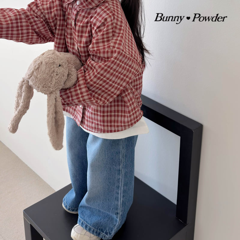 Bunny Powder - Korean Children Fashion - #kidzfashiontrend - Martin Denim Pants - 10