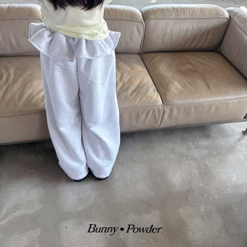 Bunny Powder - Korean Children Fashion - #kidsstore - King Wide Pants - 4