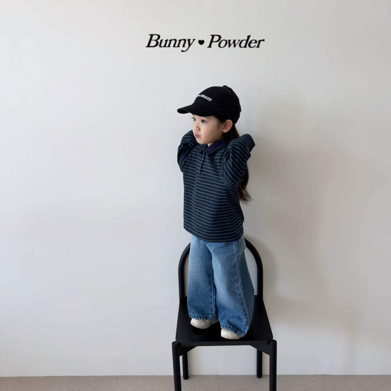 Bunny Powder - Korean Children Fashion - #littlefashionista - Mark Collar Tee - 9