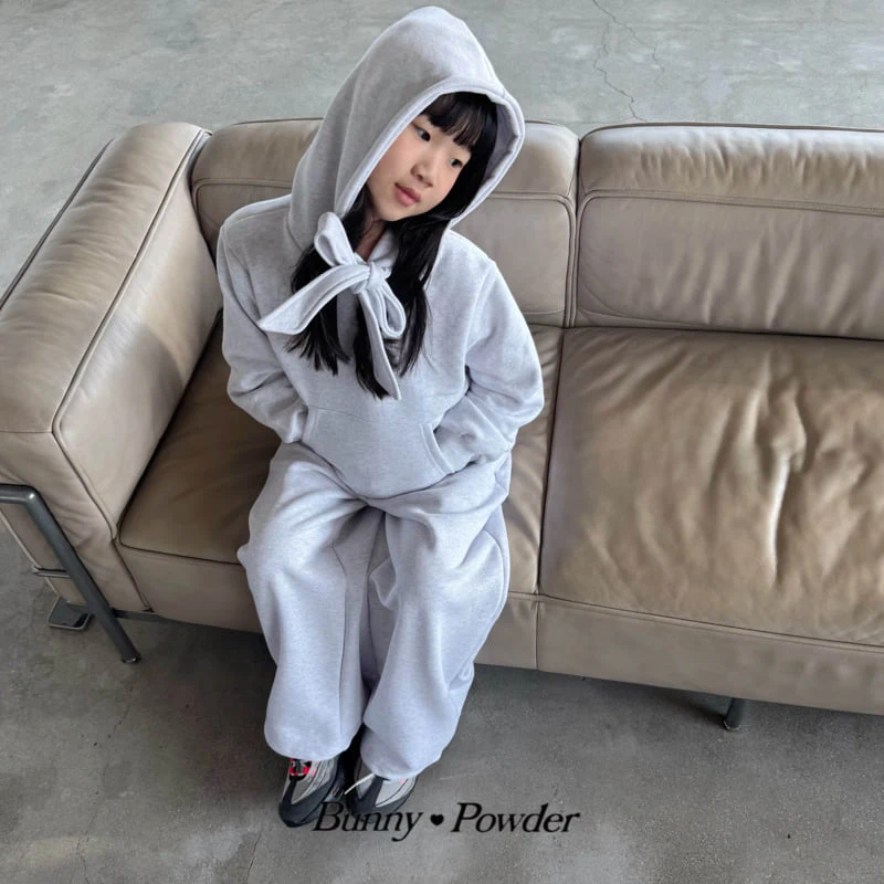 Bunny Powder - Korean Children Fashion - #littlefashionista - Ribbon Hoodie Sweatshirt - 6