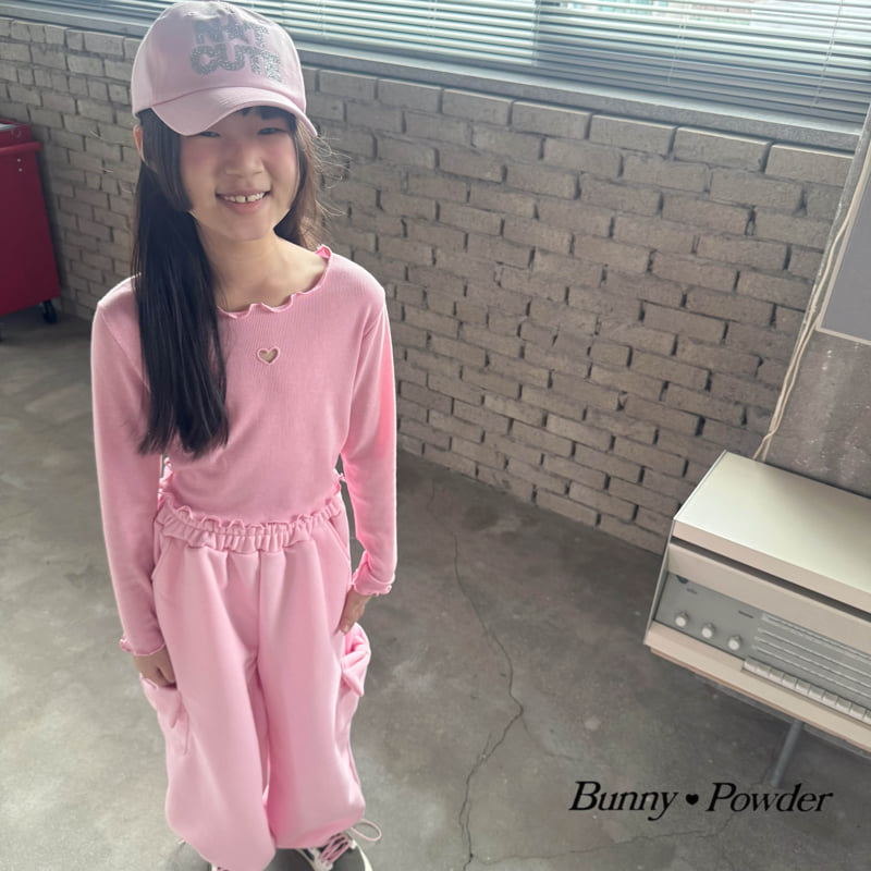 Bunny Powder - Korean Children Fashion - #littlefashionista - Heart Tee - 9