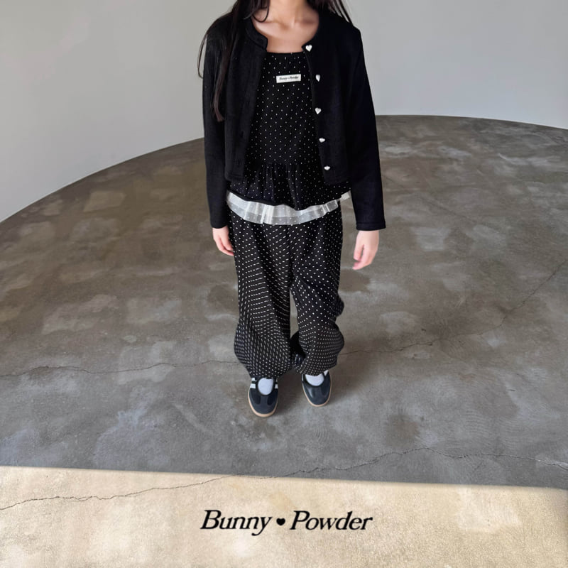 Bunny Powder - Korean Children Fashion - #littlefashionista - Heart Cardigan - 3