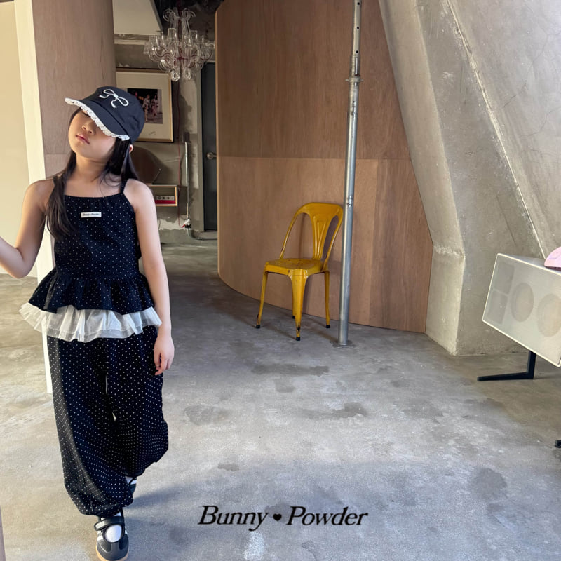 Bunny Powder - Korean Children Fashion - #littlefashionista - Dot Layered Sleeveless Top - 11