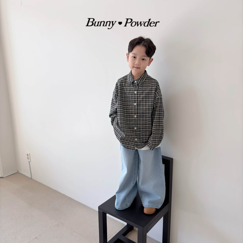 Bunny Powder - Korean Children Fashion - #littlefashionista - Geek Check Shirt - 11