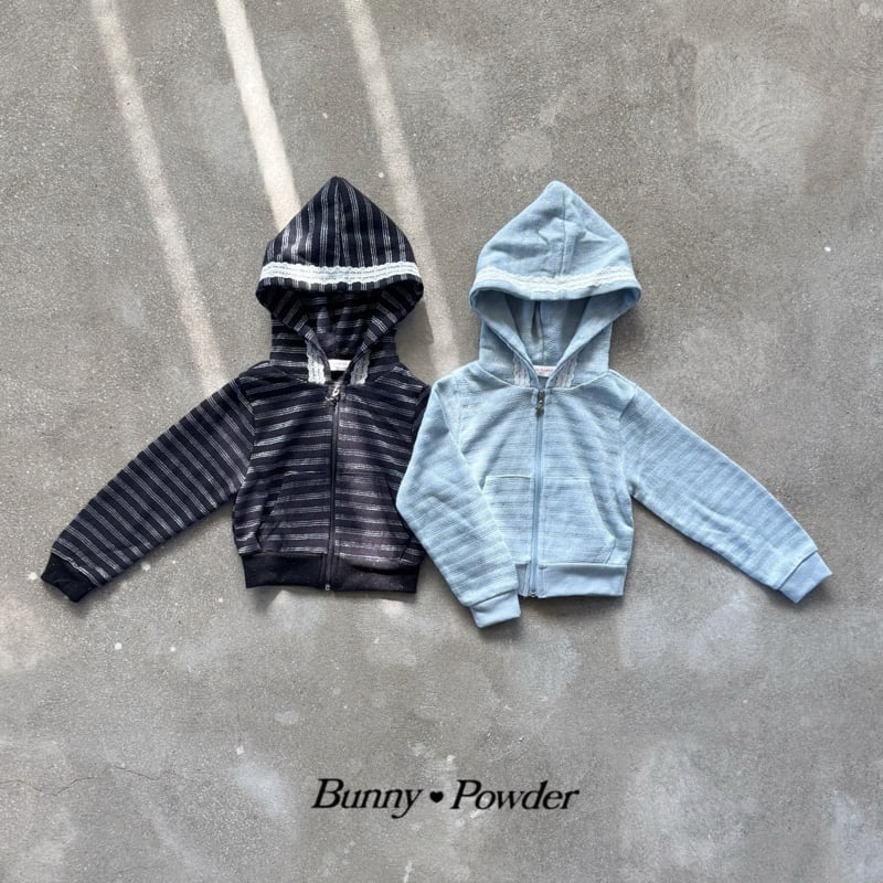 Bunny Powder - Korean Children Fashion - #littlefashionista - Juicy Hood Zip-Up