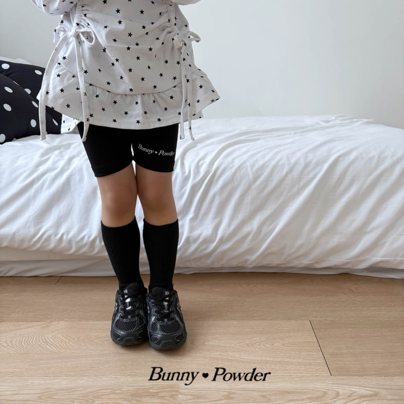 Bunny Powder - Korean Children Fashion - #littlefashionista - B Biker Leggings - 9