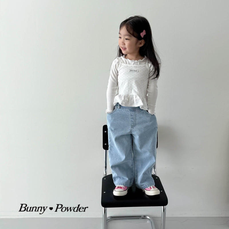 Bunny Powder - Korean Children Fashion - #magicofchildhood - Dot Layered Sleeveless Top - 12