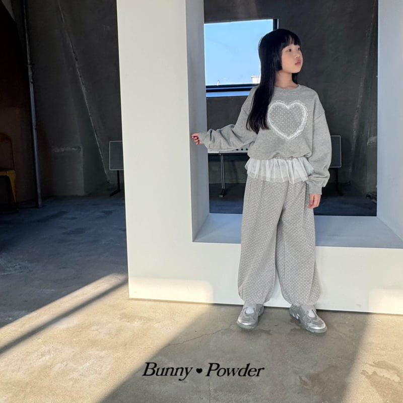 Bunny Powder - Korean Children Fashion - #magicofchildhood - Sheer Dot Jogger Pants - 10