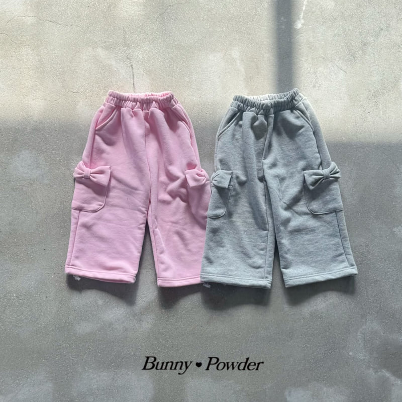 Bunny Powder - Korean Children Fashion - #magicofchildhood - Ribbon Cargo Pants