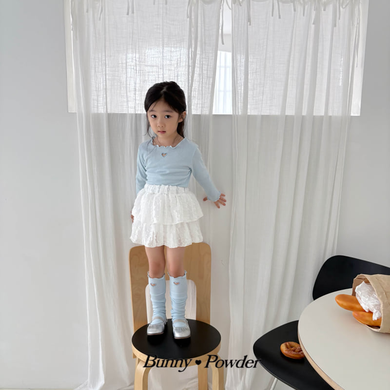 Bunny Powder - Korean Children Fashion - #minifashionista - Heart Tee - 11