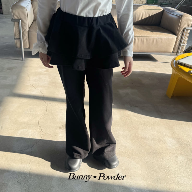 Bunny Powder - Korean Children Fashion - #minifashionista - Holic Tiered Bootcut Pants - 10